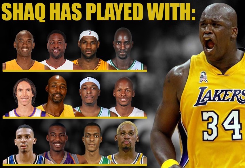 Shaq and His AllTime Best Teammates