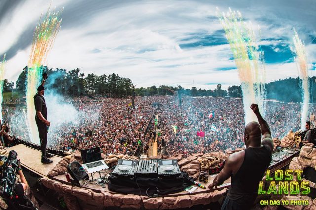 Shaquille O'Neal a.k.a. DJ Diesel Lost Lands Music Festival