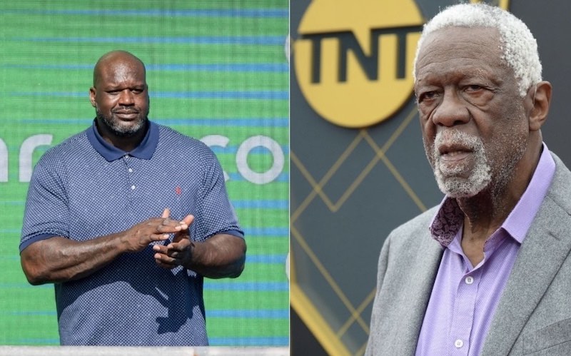 Shaquille O'Neal Wants to Buy All of Bill Russell's NBA Title Rings