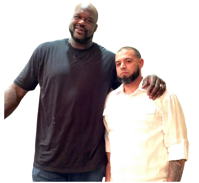 Shaquille O'Neal and Personal Chef Alex Conant