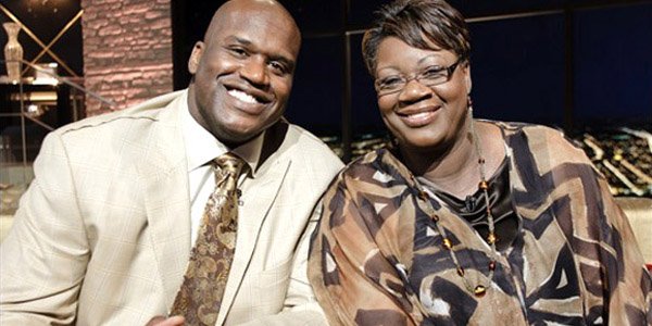 Shaq and his Mother Lucille