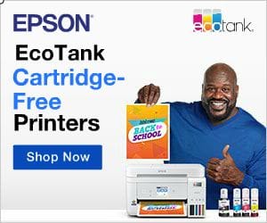 Shop Epson EcoTank Printers with Shaq